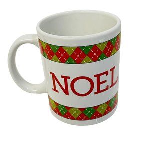 Momentum Brands Noel‎ Christmas Mug Cup 8oz China Red Green White